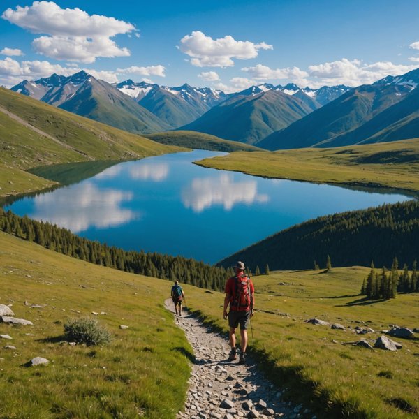 Quels sont les meilleurs itinéraires pour une randonnée dans les montagnes de l'Altai, Mongolie?