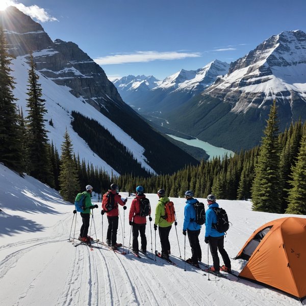 Comment organiser une expédition de ski hors-piste dans les montagnes Rocheuses, Canada : équipements et conseils ?
